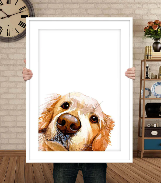 Pet Memoirs Pet Portrait Custom Pet Portrait